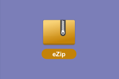 eZip 1.5.3 - Mac简洁免费压缩/解压缩工具
