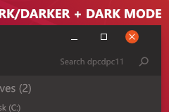 Win10主题：Maverick 10 Dark 暗黑版Ubuntu风格