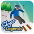 山坡滑雪