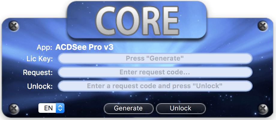 [注册机]ACDSee Pro CORE keygen