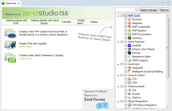 Zend Studio for Mac 13.6.0