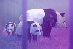 Win10主题：Low Poly 3D动物风《Remix 3D Animals》