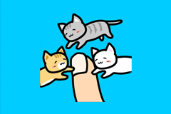《和猫咪一起》安卓汉化版 - 很萌很可爱的养成游戏